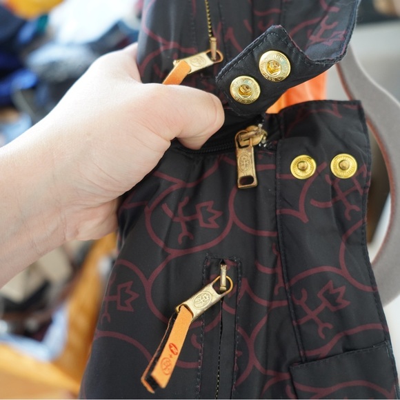 Rossignol JC de Castelbajac Ski Snowboarding Pant Brown Black Women's Size S - Picture 6 of 11